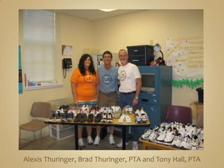 Alexis Thuringer, Brad Thuringer, PTA and Tony Hall, PTA 