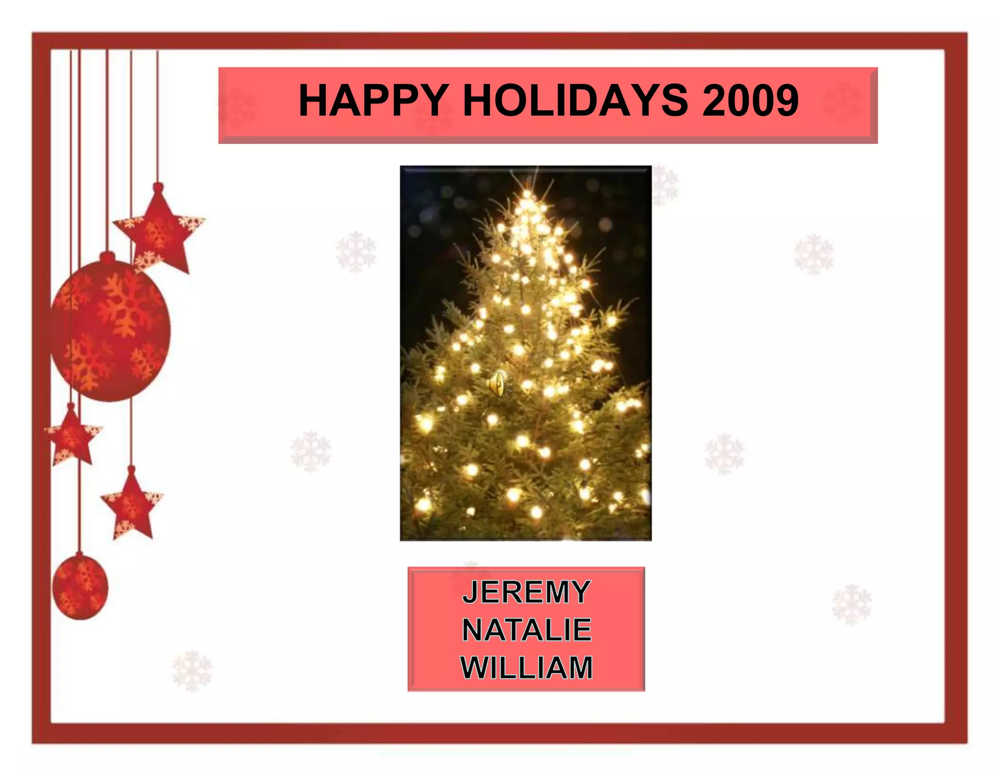 2009 Happy Holidays pdf | PPT
