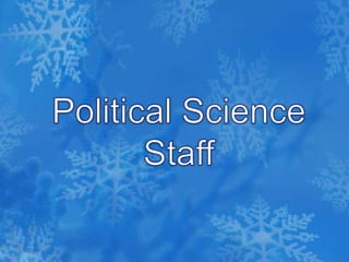 Political ScienceStaff