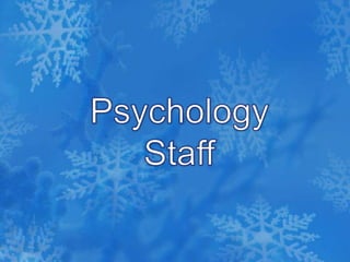 PsychologyStaff