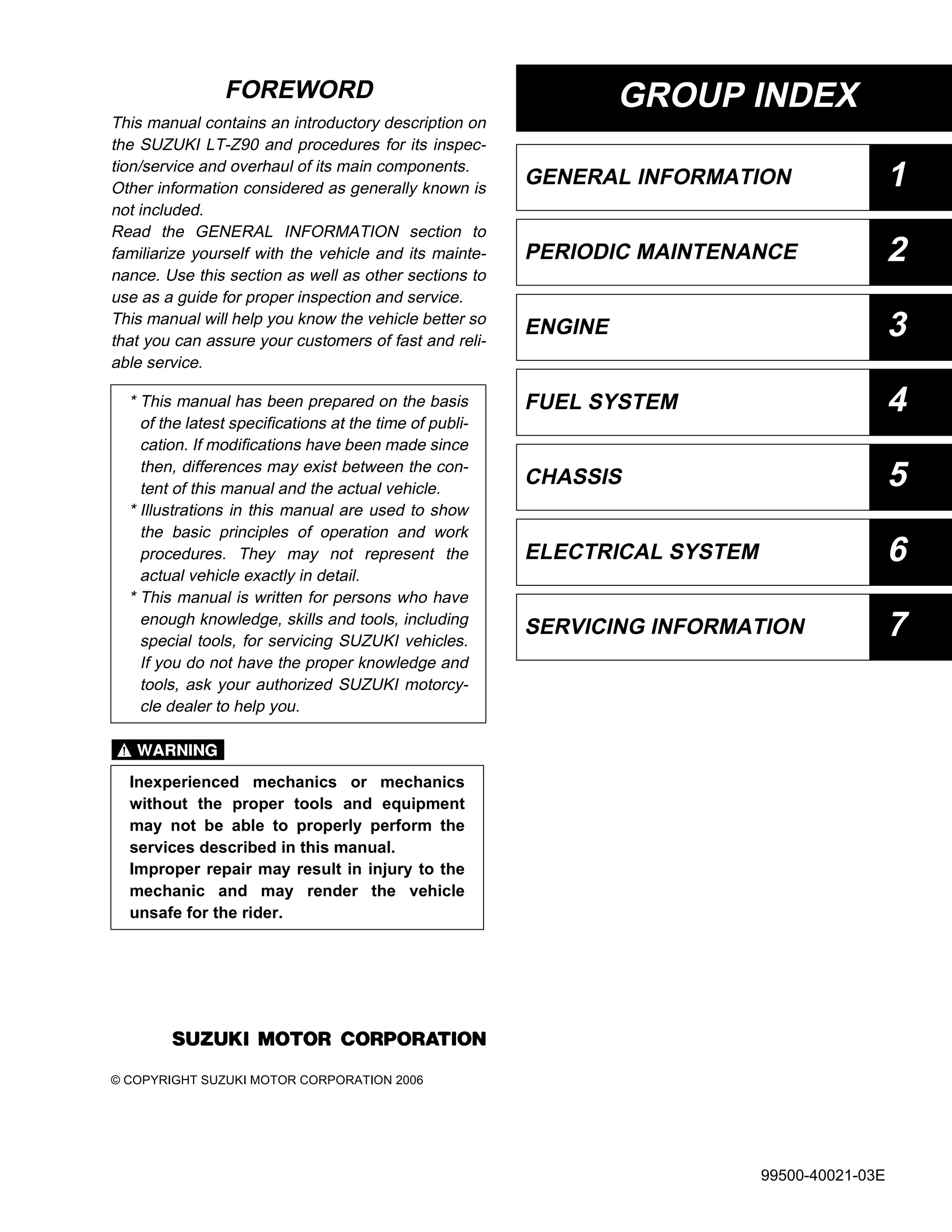 2009 Suzuki LT-Z90 QuadSport Service Repair Manual.pdf