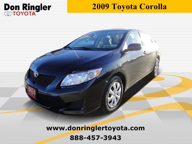 Used 2009 Toyota Corolla - Don Ringler Austin Toyota Dealer