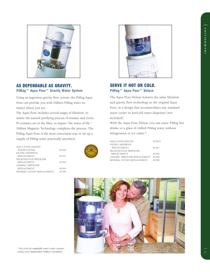 Water Filters Nikken PiMag Deluxe Replacement Filter 13152