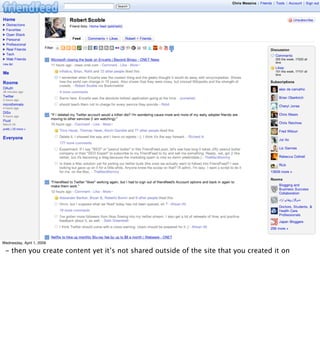 Implementing the Social Web