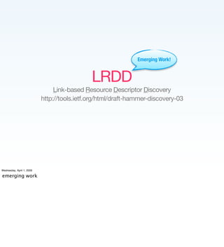 Implementing the Social Web