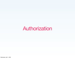 Implementing the Social Web