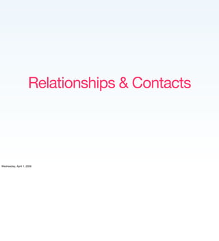 Implementing the Social Web