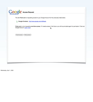 Implementing the Social Web