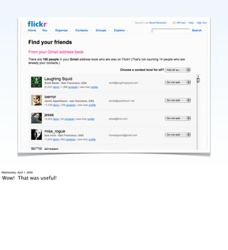 Implementing the Social Web