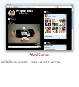 Implementing the Social Web