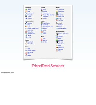 Implementing the Social Web