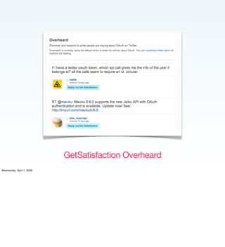 Implementing the Social Web