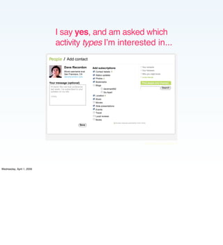 Implementing the Social Web