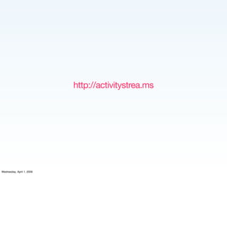 Implementing the Social Web