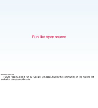 Implementing the Social Web