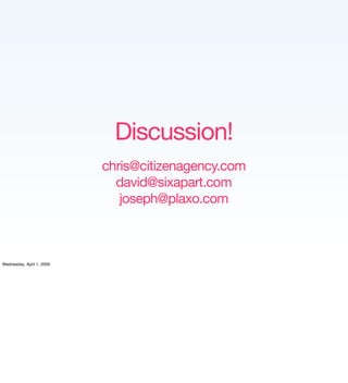 Implementing the Social Web