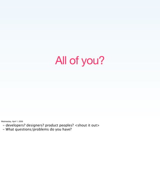 Implementing the Social Web