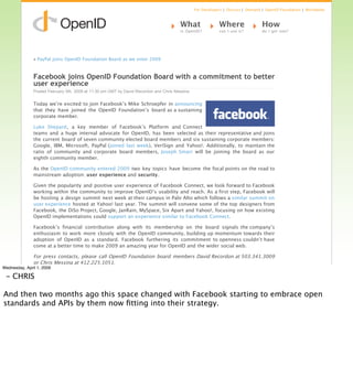 Implementing the Social Web