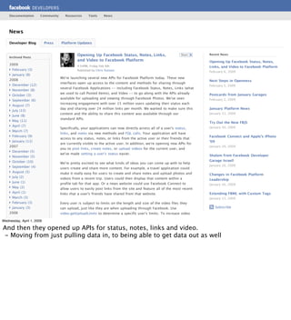 Implementing the Social Web