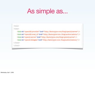 Implementing the Social Web