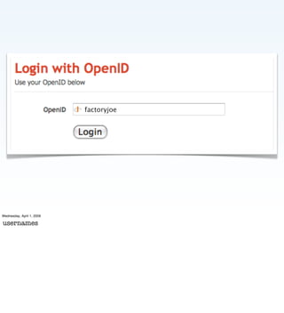 Implementing the Social Web