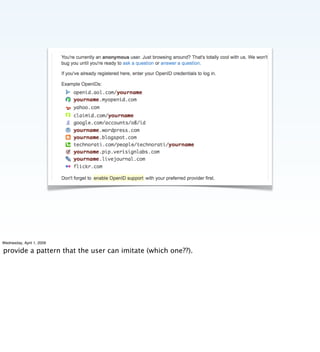 Implementing the Social Web