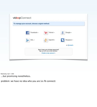 Implementing the Social Web