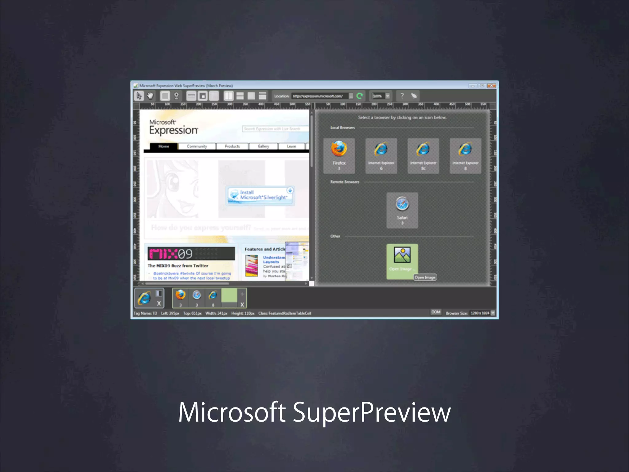 Microsoft SuperPreview
 