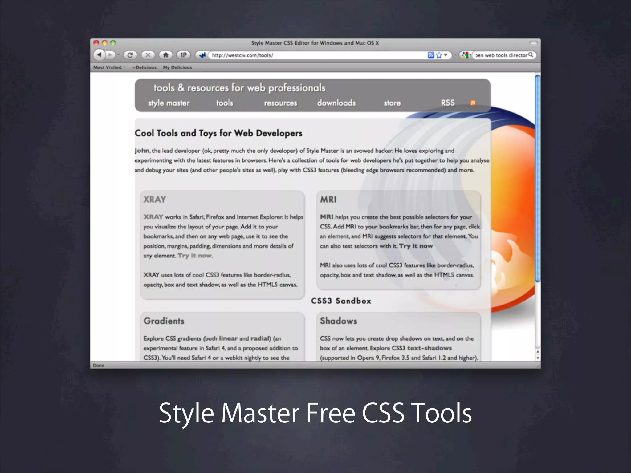 Style Master Free CSS Tools
 