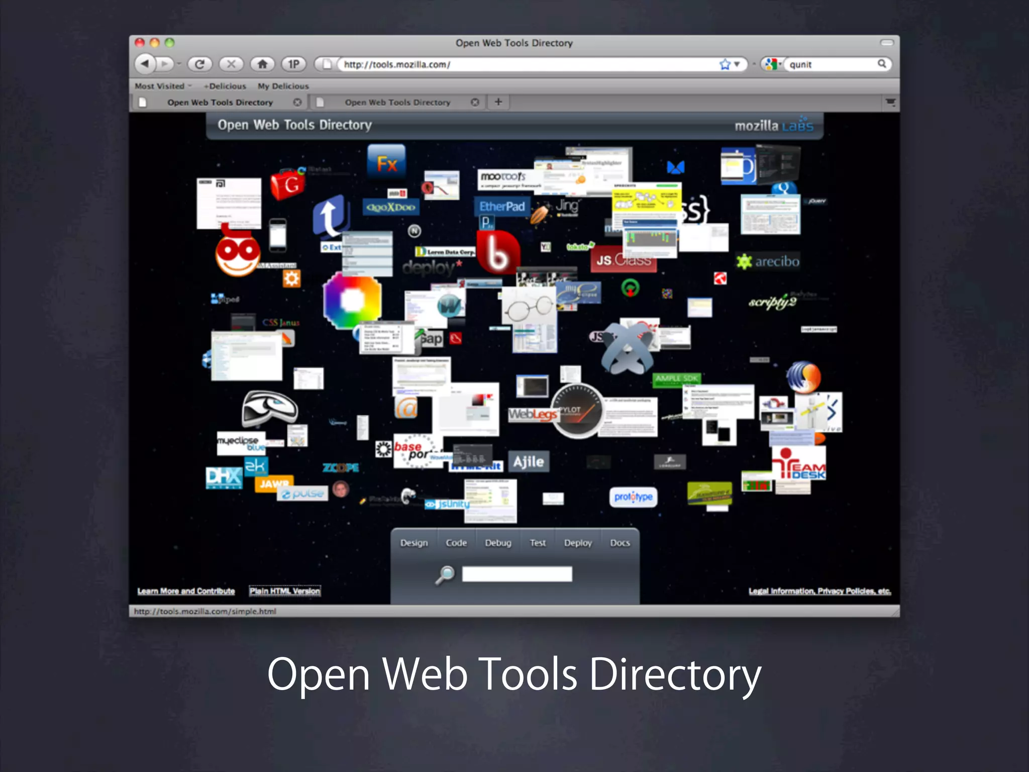 Open Web Tools Directory
 