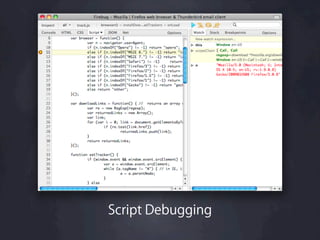 Script Debugging
 