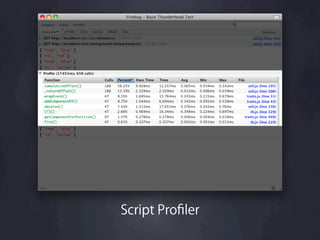 Script Proﬁler
 