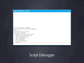 Script Debugger
 