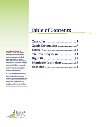 2009 Wiz Kids Report: EchoSign ESIGN