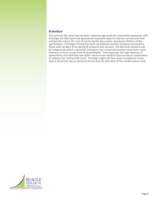 2009 Wiz Kids Report: EchoSign ESIGN