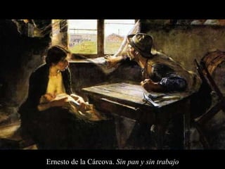 Ernesto de la Cárcova.  Sin pan y sin trabajo 