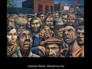 Antonio Berni.  Manifestación 