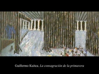 Guillermo Kuitca.  La consagración de la primavera 