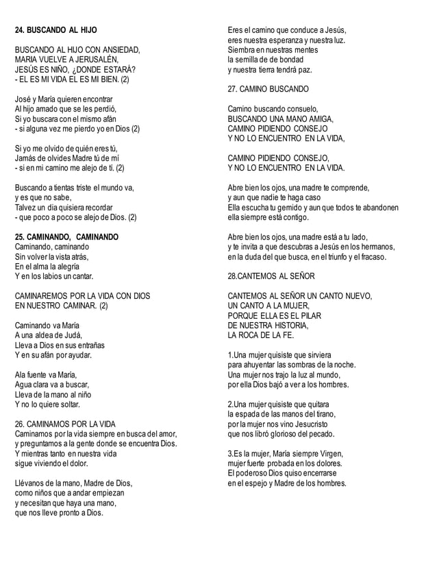 200 cantos a maria sin acordes 200 cantos a maria sin acordes
