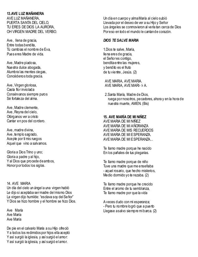 Dios Te Salve Maria En Ingles Para Niños Hábitos de Niños Dios Te Salve Maria En Ingles Para Niños Hábitos de Niños