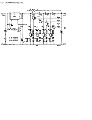 Figure 1. ALIMENTATION RÉGLABLE.
 