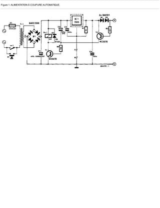Figure 1. ALIMENTATION À COUPURE AUTOMATIQUE.
 