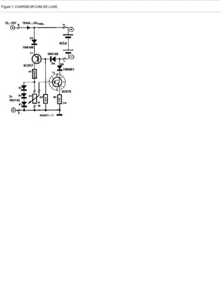 Figure 1. CHARGEUR CdNi DE LUXE.
 