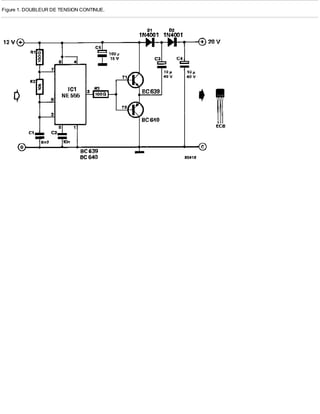 Figure 1. DOUBLEUR DE TENSION CONTINUE.
 