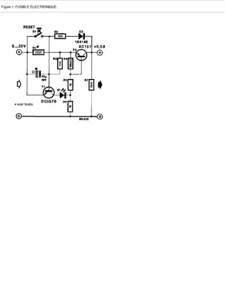 Figure 1. FUSIBLE ÉLECTRONIQUE.
 