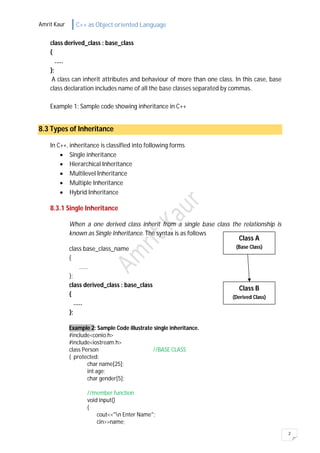 Chapter 8 Inheritance | PDF | Programming Languages | Computing