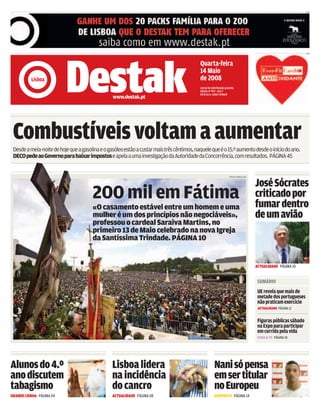 DESTAK – Lisboa – 14.05.2008