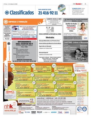 DESTAK – Lisboa – 14.05.2008