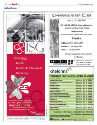 DESTAK – Lisboa – 14.05.2008