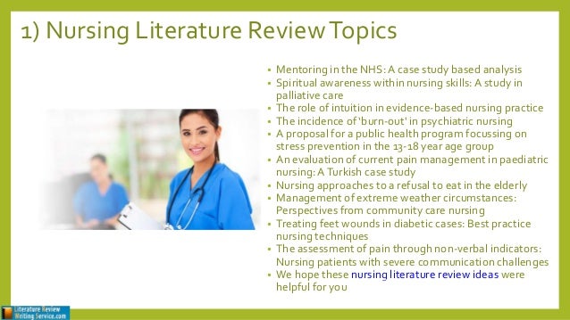 medical topics for literature review